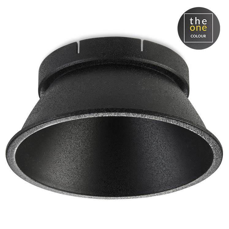 Portalampada da incasso accessorio LEDS C4 PLAY OPTICS, lampadina non inclusa, colore nero.