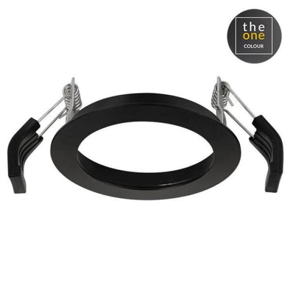 Portalampada da incasso compatibile con LEDS C4 PLAY DECO, colore nero, 76,5x50,7 mm diam. 70 mm, LED 71-4751-60-00