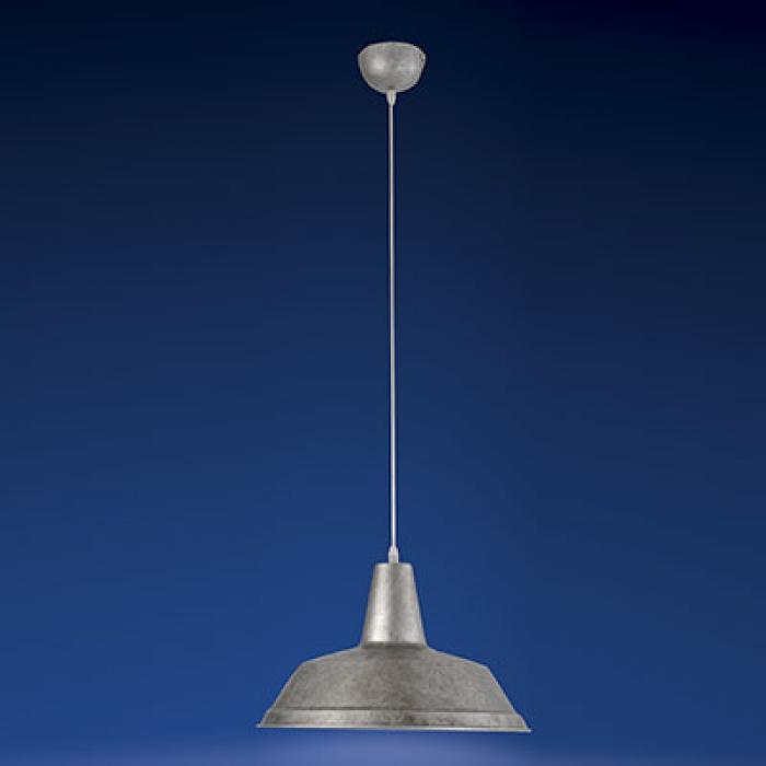 Lampada lampadario a sospensione FABAS SLIGO OLD SILVER, lampadina non inclusa