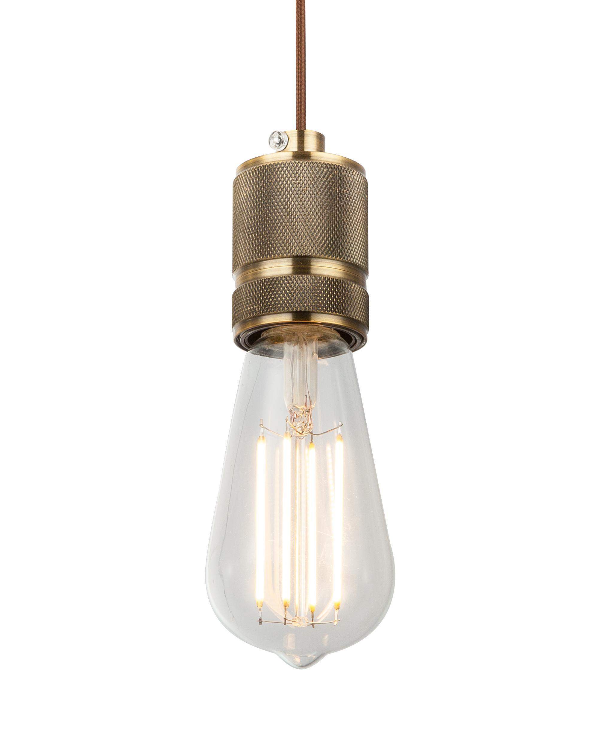 Lampada sospensione GLOBO OLIVER, in ottone anticato e antracite,H 150 cm, lampadina NON inclusa