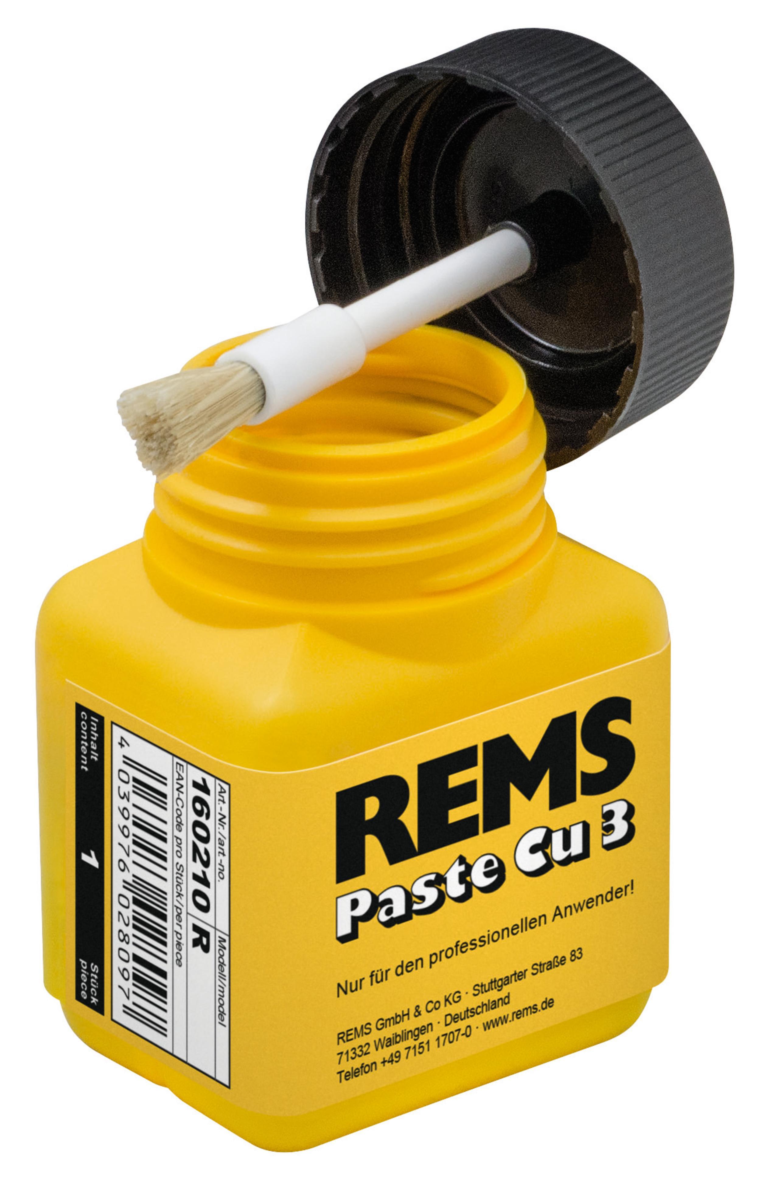 Pasta disossidante dolce REMS Paste Cu 3, per tubi in rame