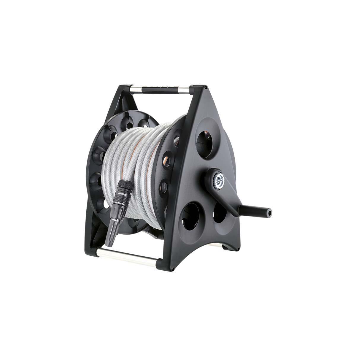 Kit avvolgitubo + tubo giardino 20 mt 1/2 CLABER KIROS, cod 8945, a parete