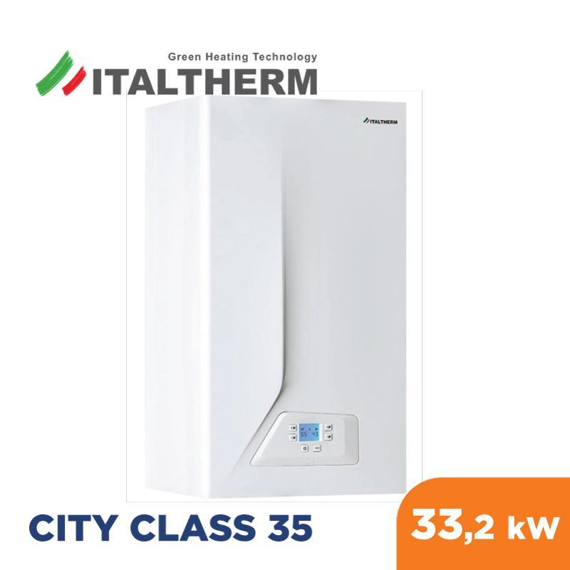 Caldaia murale a condensazione ITALTHERM CITY CLASS 35 K, 33,2 kW, 18,7 lt, a gas metano