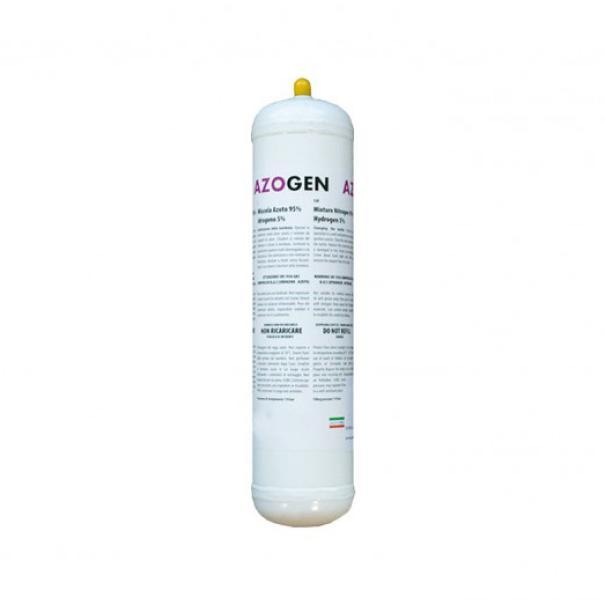 Kit di verifica tenuta e pressione impianti TECNOSYSTEMI composto da bombola di azoto/idrogeno 1 lt.