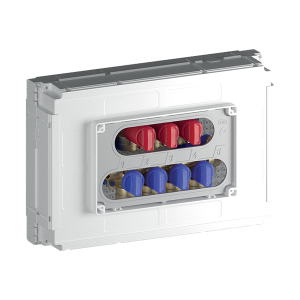 Collettore A 4 Uscite Da 1 In PVC Grigio - Punto Irrigazione
