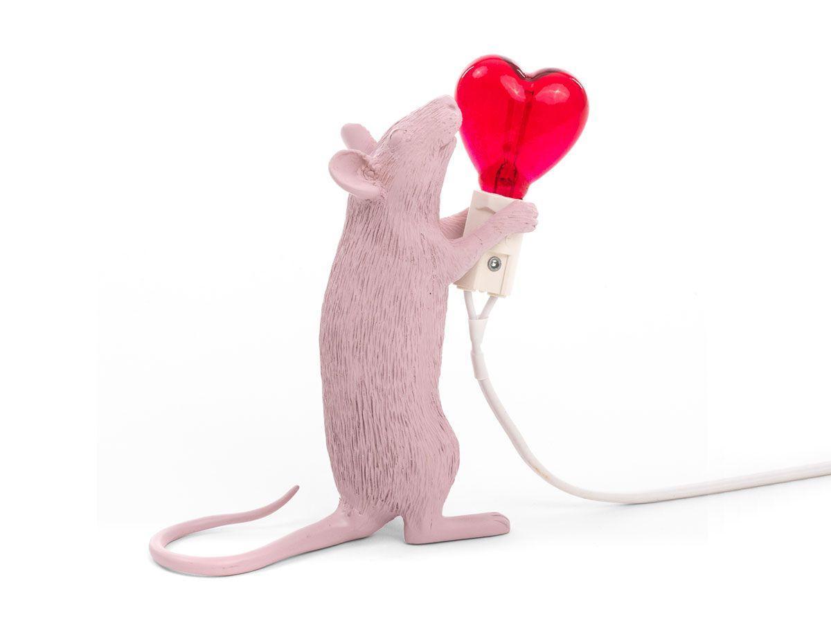 SELETTI LAMPADA topino cuore
