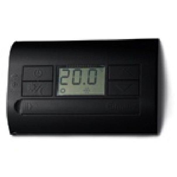 Termostato Digitale da Parete Nero 1CO 5 A a batterie Finder 1T3190032000