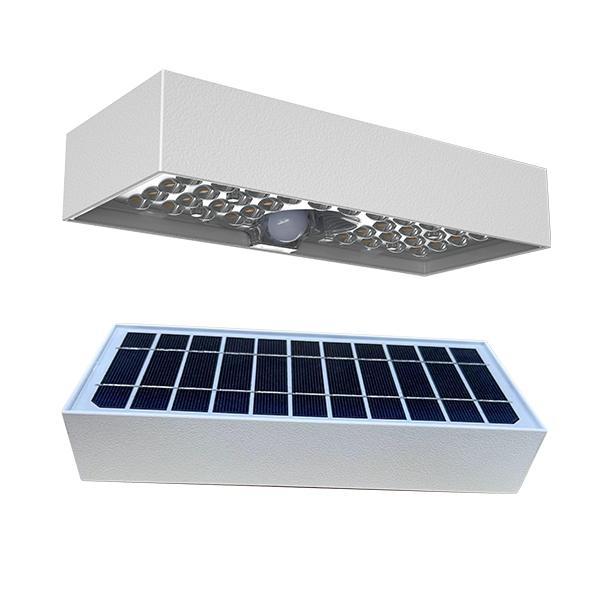 Blocchetto Applique lampada Solare da esterno 800 Lm IP65 Bianco IO67108