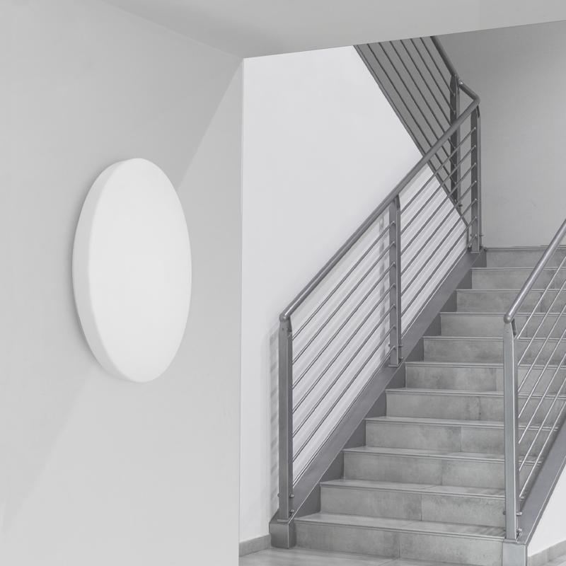 Plafoniera LED Bianca Slim 257 mm 14 watt Luce Naturale Century BCS-142540