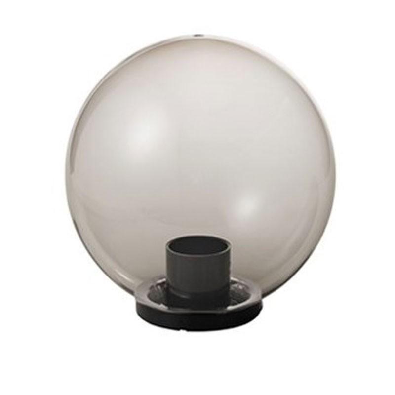 Sfera fume 300 mm attacco E27 per palo da 60 mm Mareco 1090301F