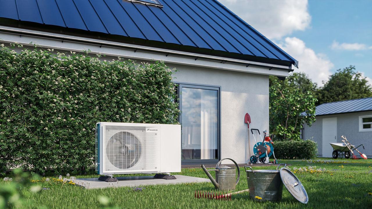 Pompa di Calore Altherma 3 M 6 kW Aria Acqua Unitu00e0 esterna Monoblocco Daikin EBLA06EV3