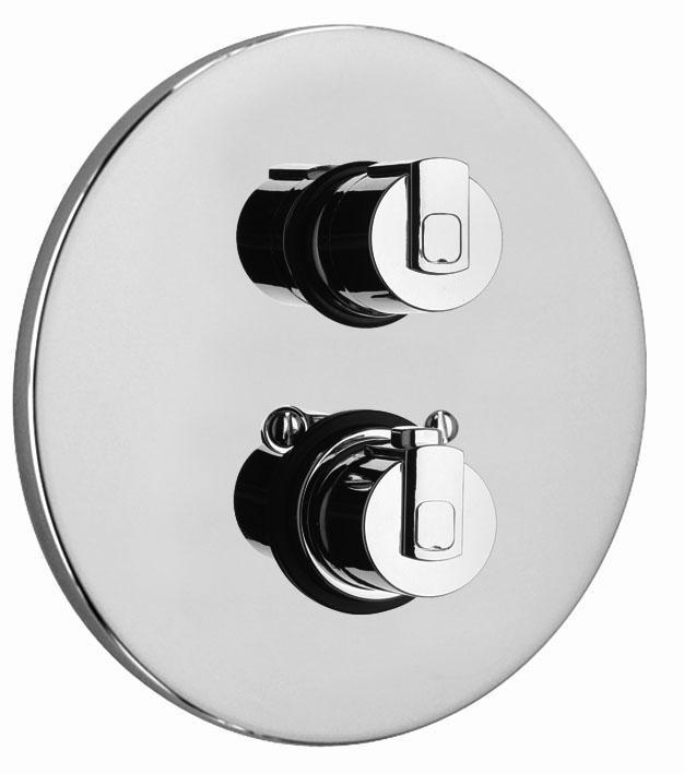 Arena set maniglia e piastra parti esterne per Water Box Paini 92CR691THWBSET