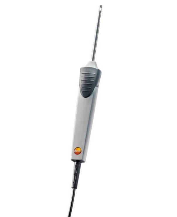 Sonda di temperatura per aria, T/C tipo K Data logger per temperatura (2 canali) con 2 ingressi per sonde esterne Testo 0602 1793