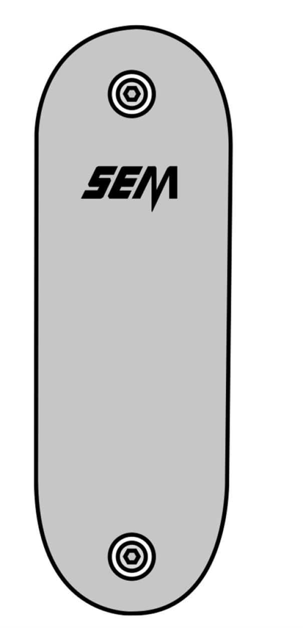 Portella per isolamento palo Sem 4301/2