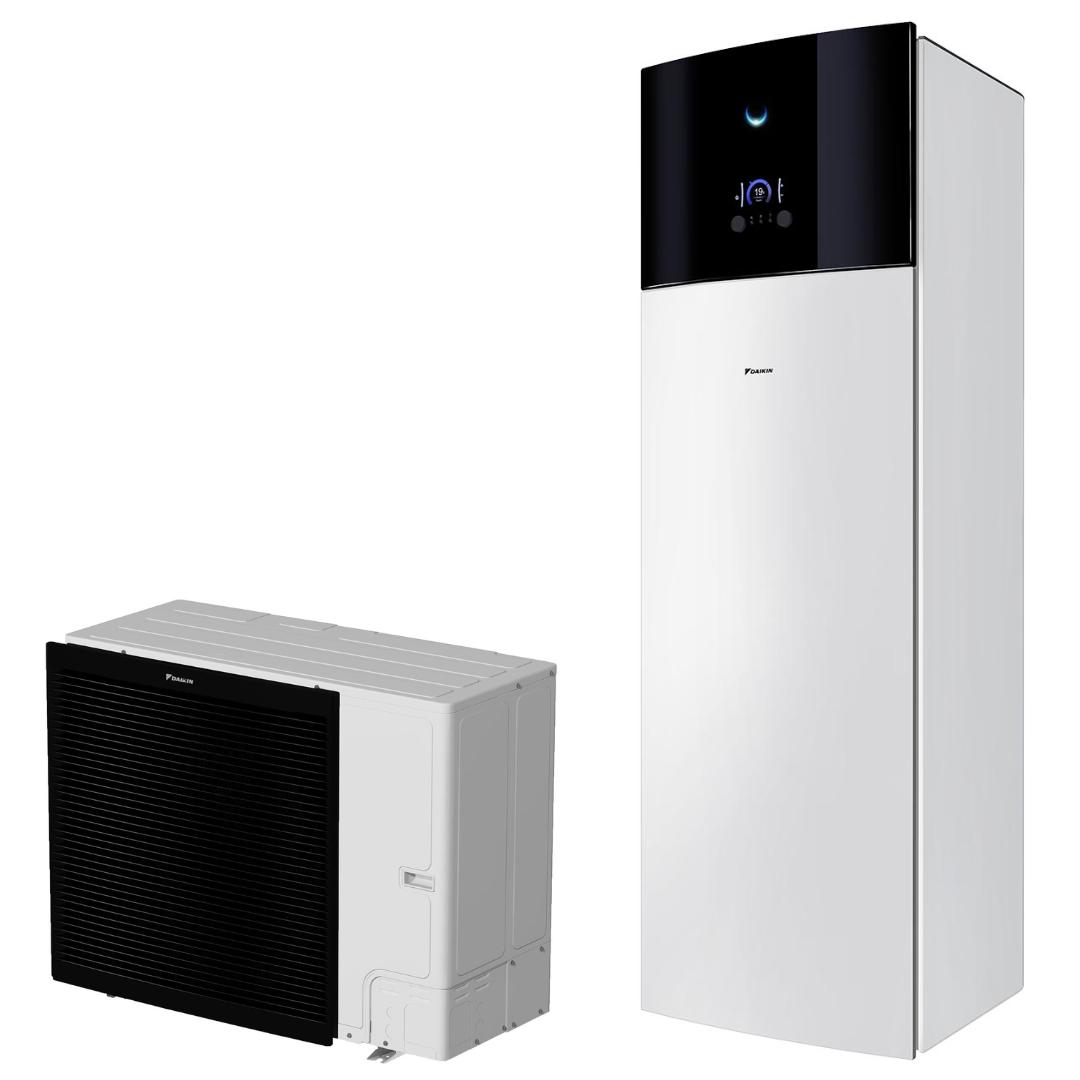 Kit Pompa di Calore 14kW Daikin Altherma 3 R F 380 V Trifase ERLA14DW1 + EBVX16S23D9W
