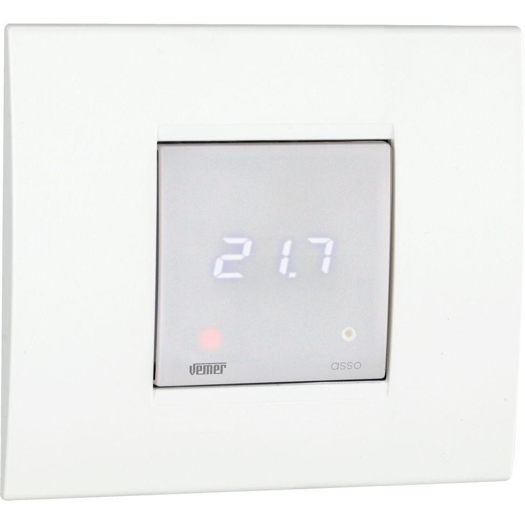 Cronotermostato wifi da incasso Asso alimentazione 230V Vemer VE780200