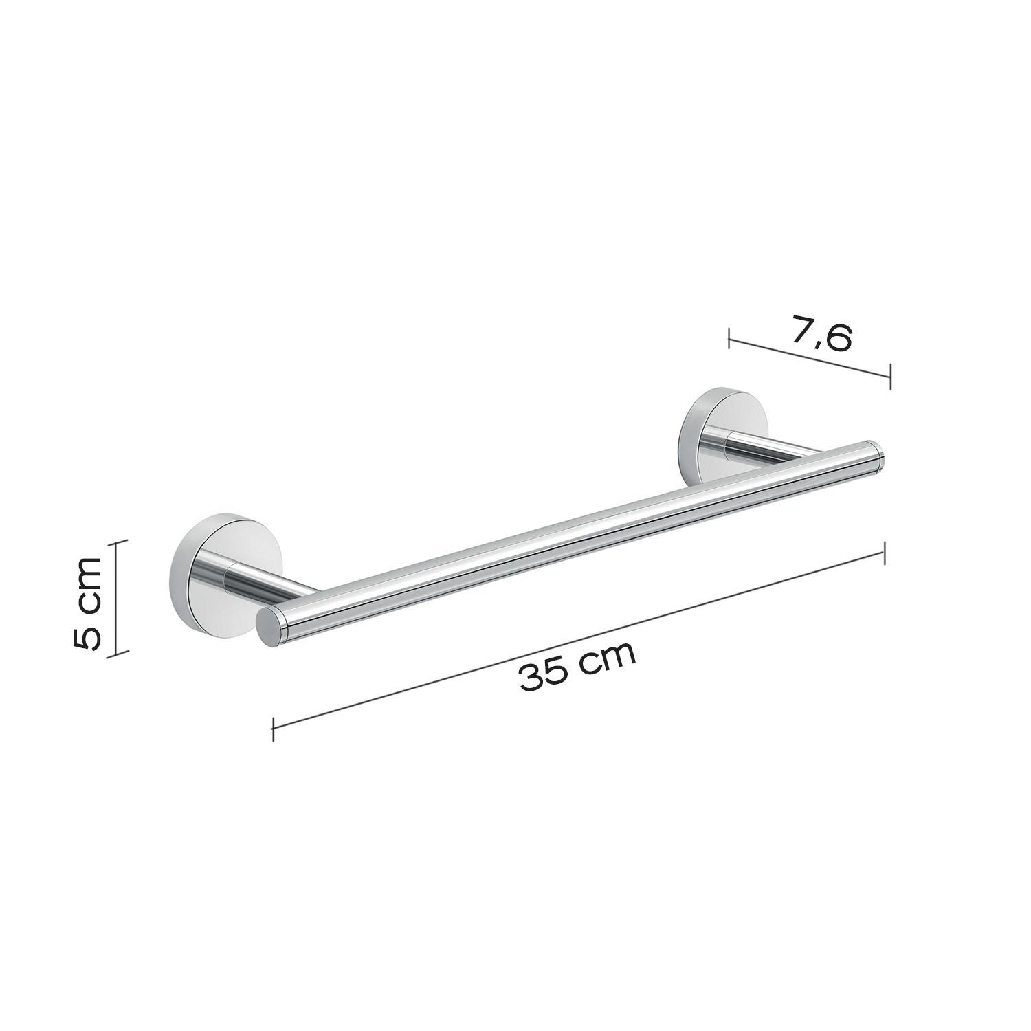 Porta salviette a muro 35cm cromato Eros Gedy 000023211335200