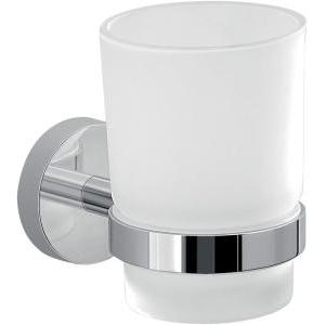 Eros portaspazzolini bagno da parete cromato  000023101300200