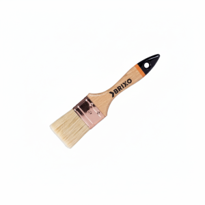 Pennellessa triplex 15×40 mm in setola bionda extra con ghiera ramata e manico in legno  092710