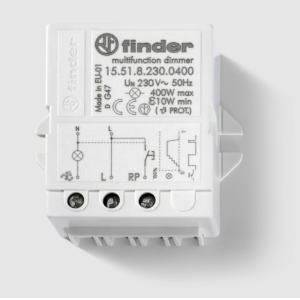 Varialuce dimmer montaggio a pannello o da incasso 400w  155182300400