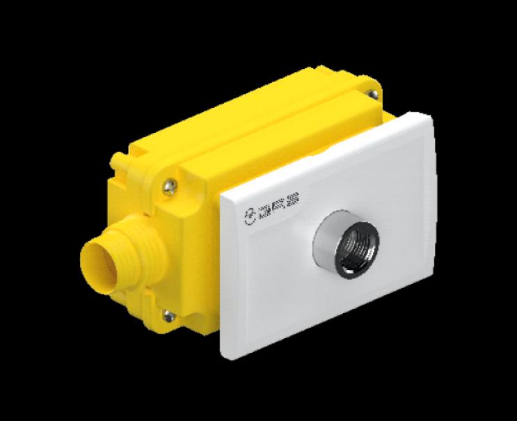 Scatola gas da incasso con raccordo in uscita TC 3/4 X 1/2 F Teco RK13KC0100
