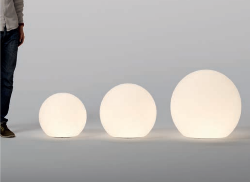 Lampada terra sfera opale E27 Redo Baloo 9965