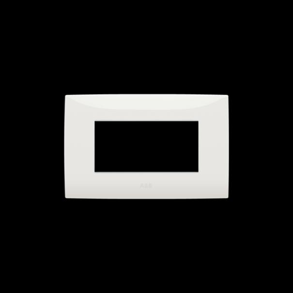 Placca 4 moduli colore bianco Abb Chiara 2CSK0401CH