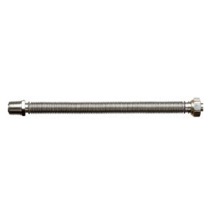 Tubo flessibile inoxestens dn 15 lunghezza da 110 a 210 mm raccordo da 1/2  0501504