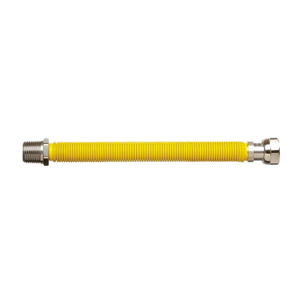 Tubo Emipiu corto DN 15 lunghezza da 120 a 210 mm raccordo da 1/2 mm MF-FG Emiflex 0801504