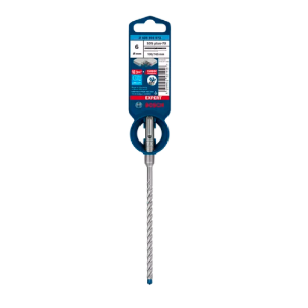 Punta per martelli EXPERT SDS plus-7X 6 x 100 x 165 mm Bosch 2608900072