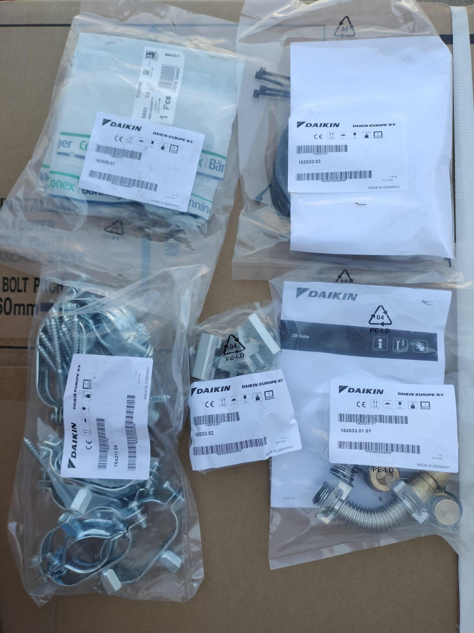 Kit accessori per montaggio Solaris RCIP Daikin 162037-RTX