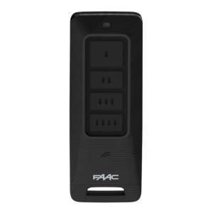 Telecomando trasmittente 4 canali xt4 fds 433 868 mhz colore nero  787018