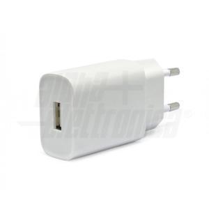 Caricatore usb 5w 1 porta 5v 1a bianco  kd502/1b