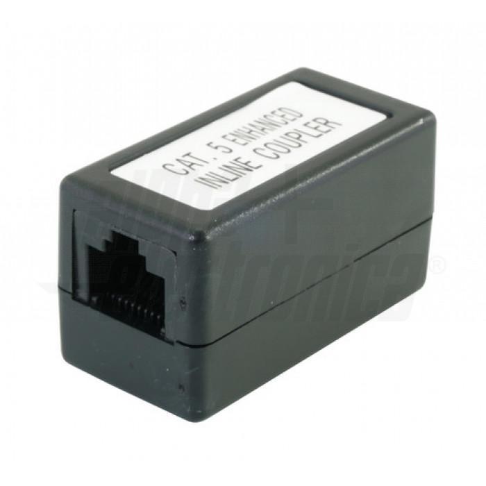 Accoppiatore linea diretta RJ45 Cat.5e Alpha Elettronica 94-930 presa-presa
