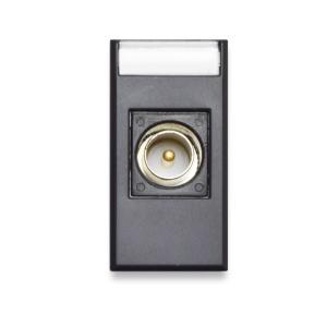 Presa tv/sat maschio tekla s44 colore grigio 1 modulo  445096im
