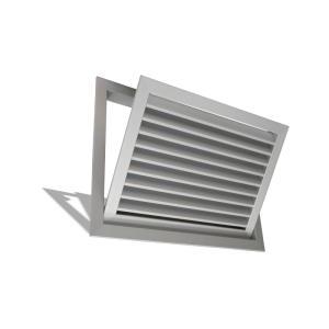 Griglia di ripresa con filtro in alluminio bianco ral9016 passo 25 mm 800x400 mm  gra6-800x400