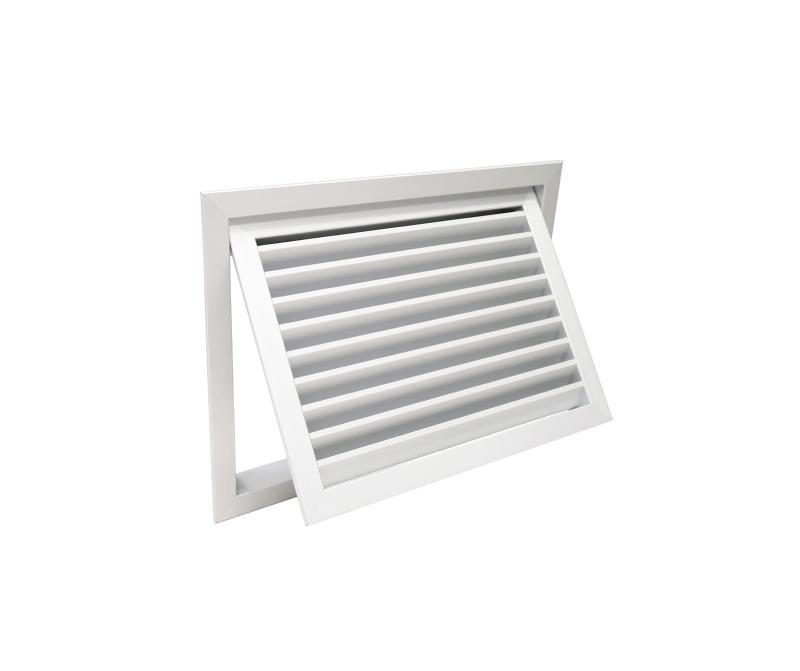 griglia ripresa filtro alluminio bianco 800x400 air control gra6