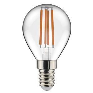 Lampadina a filamento led g45 e14 6w 806lm 3000k trasparente  io130601