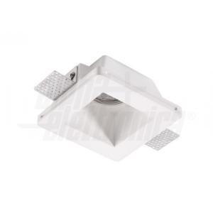 Base di supporto gu10 in gesso da incasso per lampade led 120x120mm  23-9-104