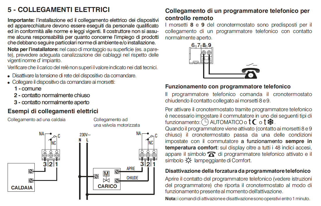 Cronotermostato analogico digitale settimanale 3V serie EASY colore bianco Perry Electric 1CRCR309/S