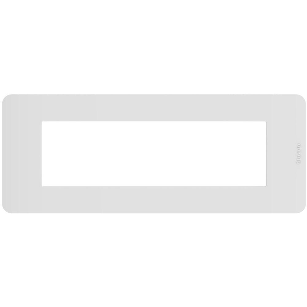 Placca MatixGO 7 moduli Bianco tecnopolimero BTicino JA4807JW