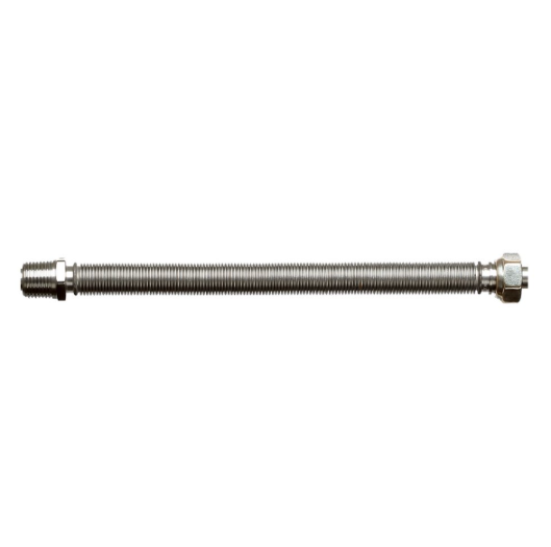 Tubo flessibile INOXESTENS DN 25 lunghezza da 110 a 210 mm raccordo da 1 Emiflex 0502504