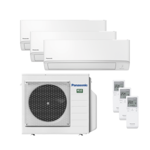 Condizionatore  serie tz 9000+9000+9000 btu trial split cu-3z52cbe + cs-tz25ckew + cs-tz25ckew + cs-tz25ckew