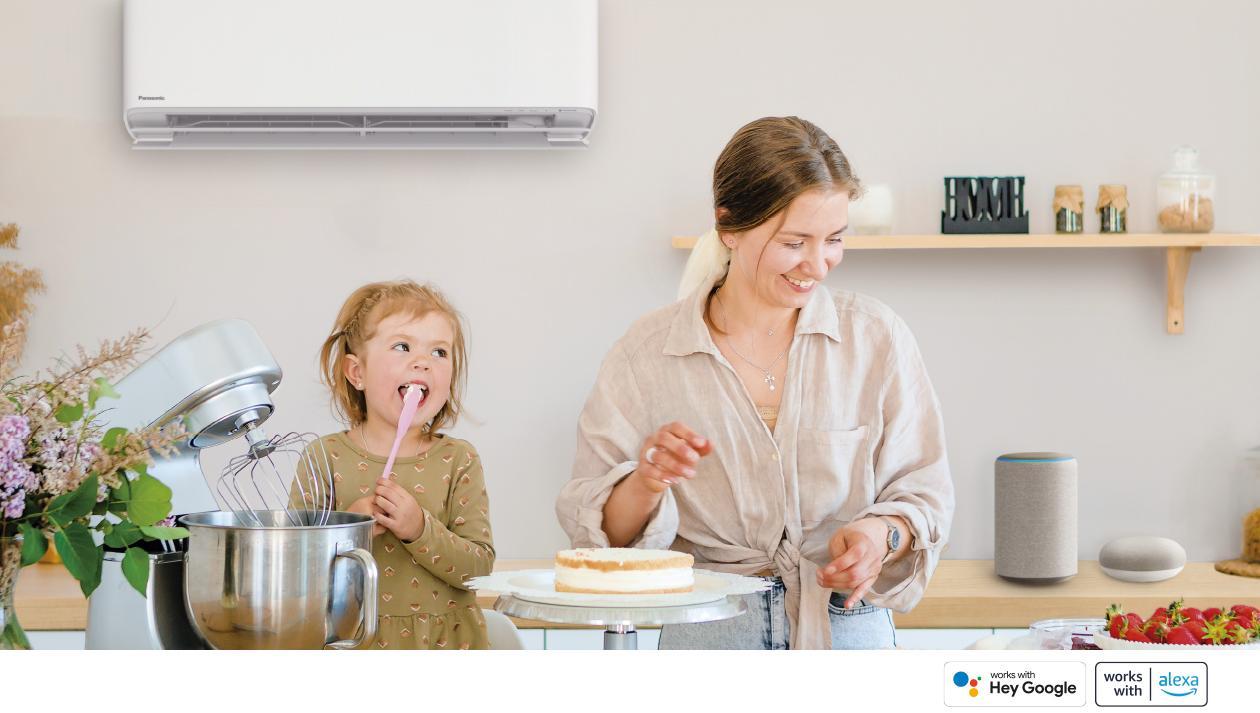 Kit condizionatore 12000 BTU monosplit serie BZ Panasonic CS-BZ35ZKE + CU-BZ35ZKE