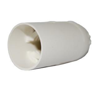 Portalampada e27 per illuminazione plastica bianca liscio  29764n