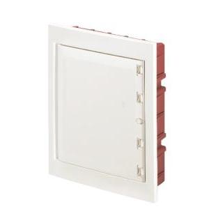 Centralino incasso 24 moduli ip40 portello cieco bianco  ec63024c