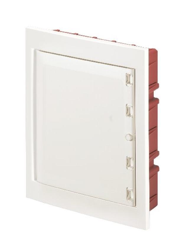 Centralino da incasso Elettrocanali EC63024C u2013 IP40 u2013 24 moduli u2013 portello cieco