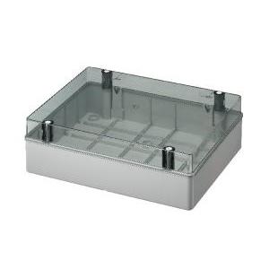 Cassetta stagna 380x300x120 mm ip56 coperchio trasparente  pezzo  ec420c9