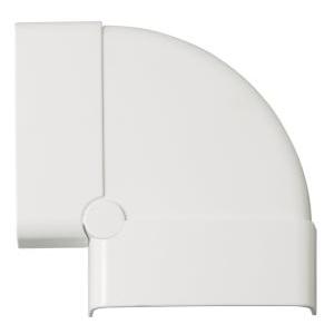 Angolo piano variabile 90–170° per canalina battiscopa bianco ip40  ec20005