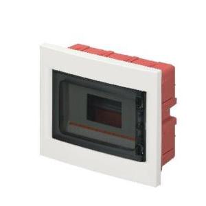 Centralino inc. bianco portello fumé 8 mod.